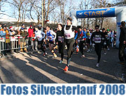 31.12.2008: 25. "MRRC-Silvesterlauf München 2008". 10 km Volkslauf, Kinder- und Schülerlauf im Olympiapark (Foto: Martin Schmitz)